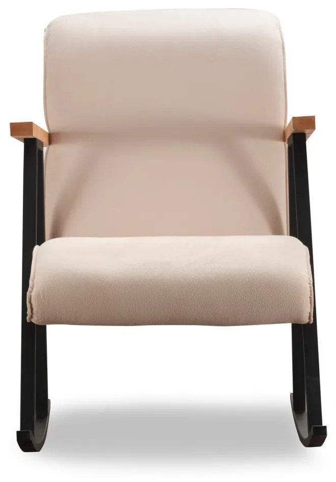 Hojdacie kreslo YOKA 55 cm krémové