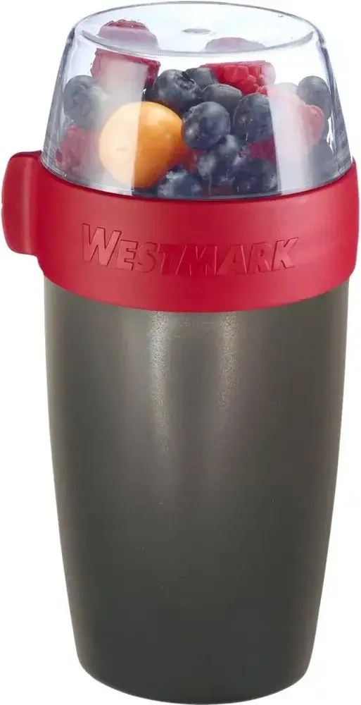 Westmark Dvojdielna dóza na desiatu, 700 ml, antracit, S