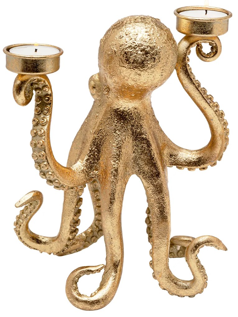 Octopus svietnik 23 cm