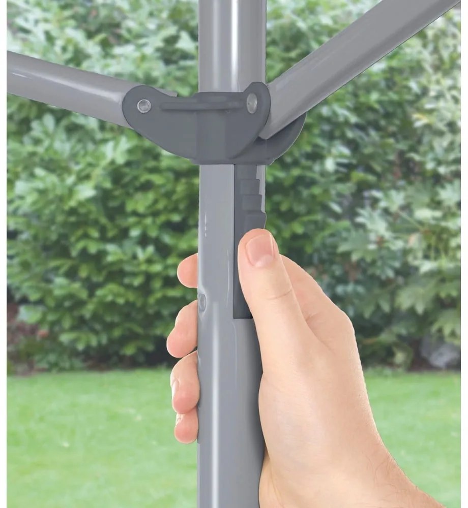 Vonkajší sušiak na bielizeň v striebornej farbe 35 m – Addis