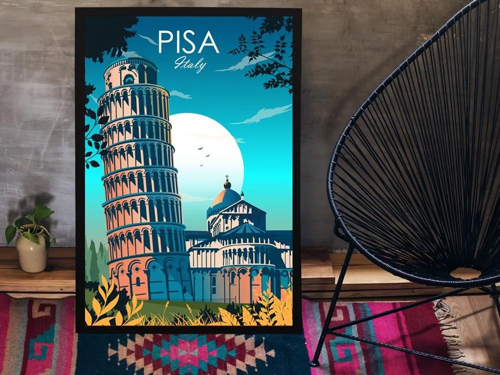Poster Pisa - Poster 50x70cm bez rámu (44,9€)