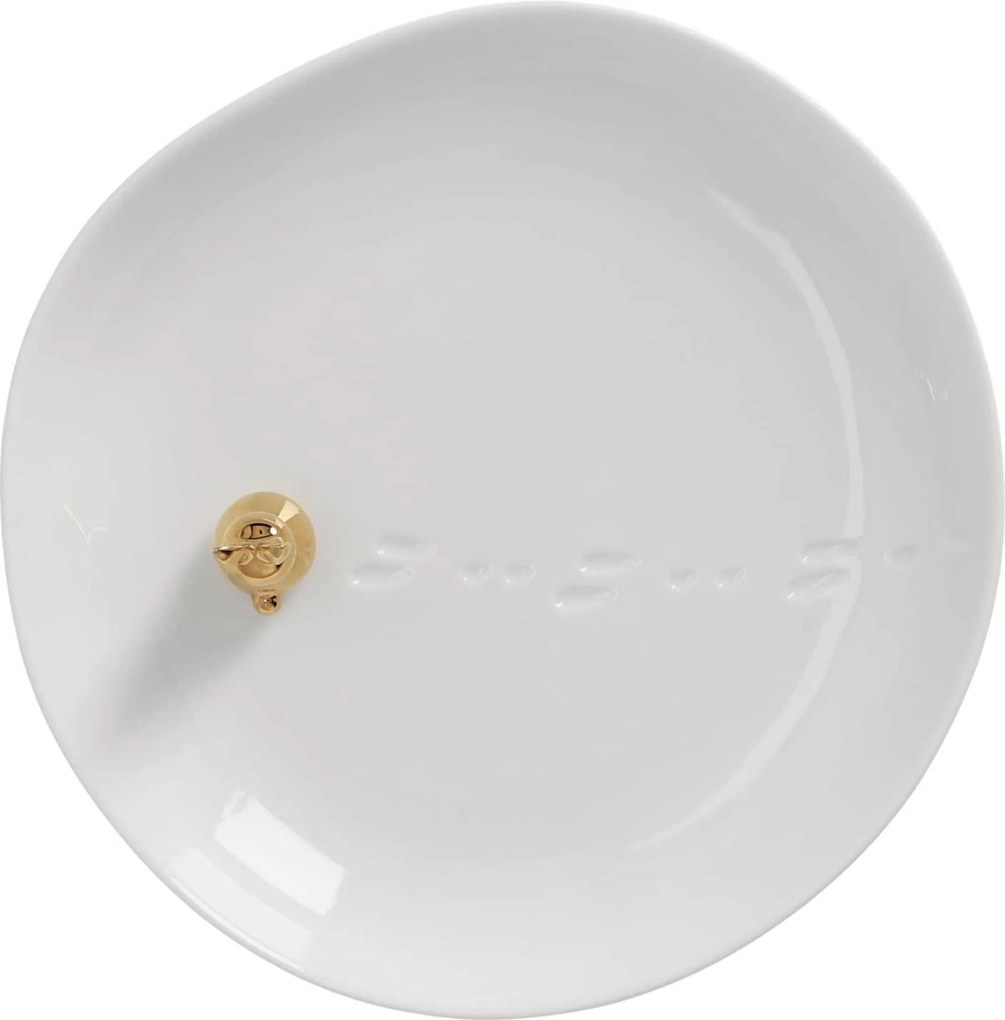 räder Dekorativní porcelánová miska Golden Rabbit