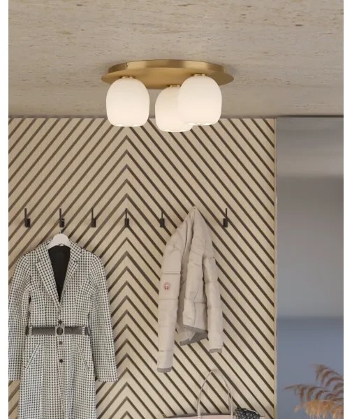 Eglo 900304 - Stropné svietidlo MANZANARES 3xE27/40W/230V