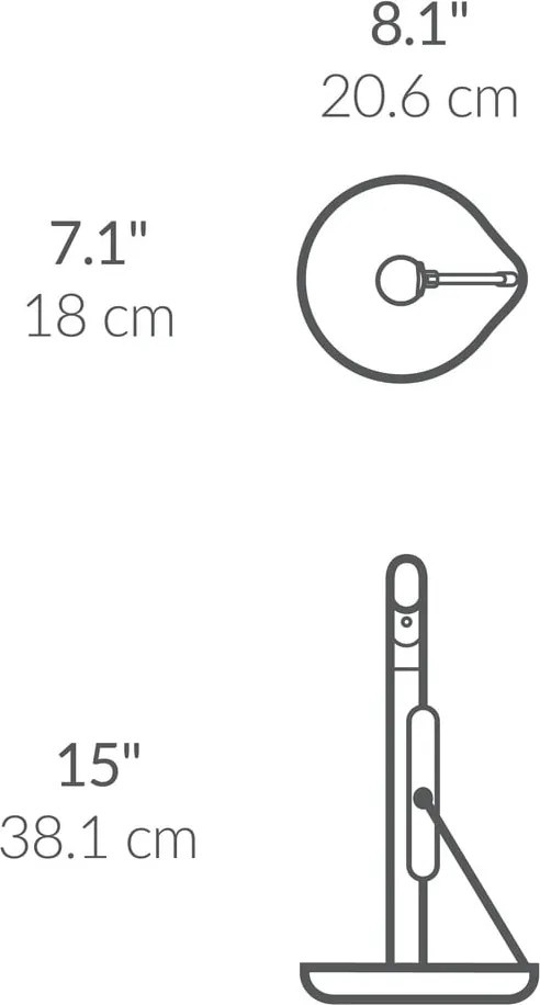 Matne čierny oceľový držiak na kuchynské utierky – simplehuman