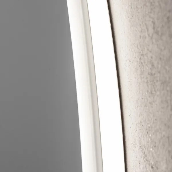 Brilagi-LED RGBW stmievateľné vyhrievané zrkadlo s podsvietením CLARA PRO 19W/230V priemer 60 cm IP44+diaľkový ovládač