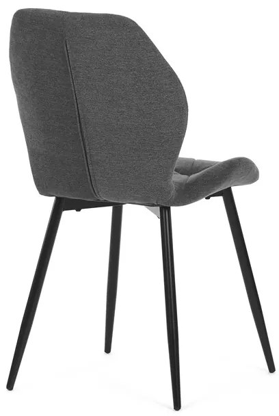 Autronic BONTEC Jedálenská stolička, sivá, látka, CT-285 GREY2 Farba: Šedá