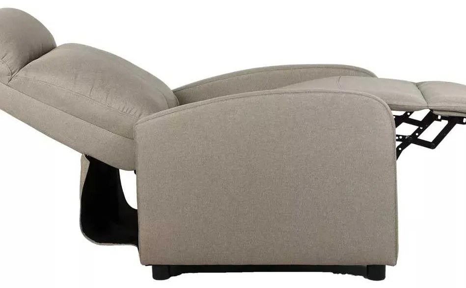 LuxuryForm DESIGN Televízne kreslo RUFO s polohovaním - béžové