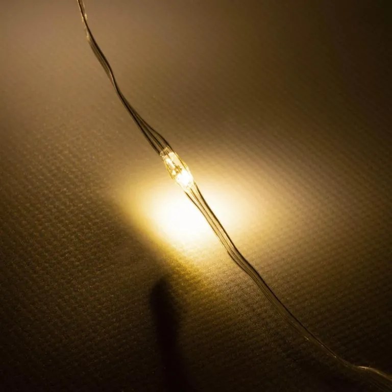 Nexos 92017 Svetelný LED drôtik - 100 LED diód, 10 m, teple biela