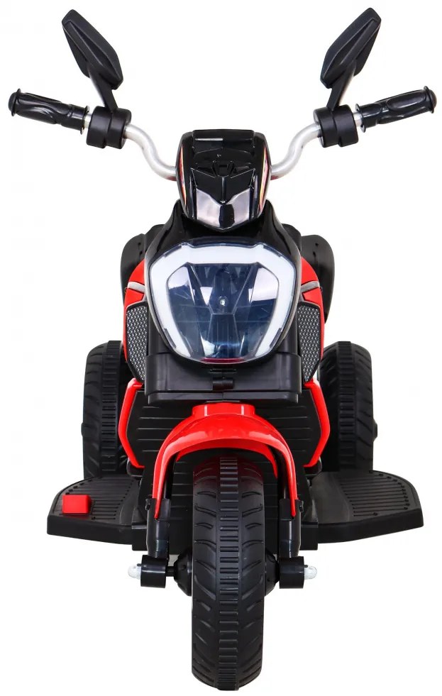 Motorka na batérie pre deti FAST TOURIST - červená