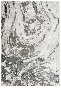 Moderný sivý koberec SUNSET 120 x 170 cm