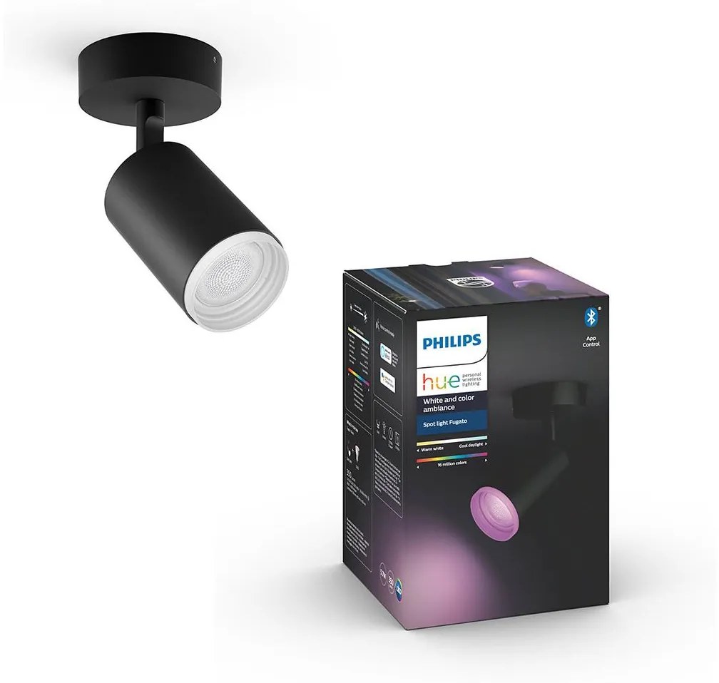 Philips 50631/30/P7 - LED RGBW Bodové svietidlo Hue FUGATO 1xGU10/5,7W/230V P3114