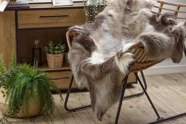 Koberec RENIFER POK009 PREMIUM hnedý / sivý