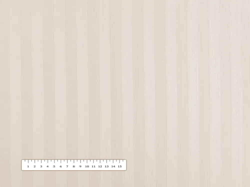 Biante Damašková obliečka na vankúš Atlas Grádl DM-016 Krémová - pásiky 2 cm 70 x 90 cm