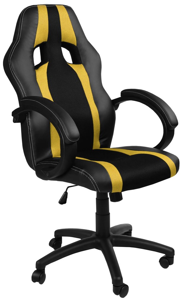 Aga Herné stoličky MR2060 Čierno - Žlté