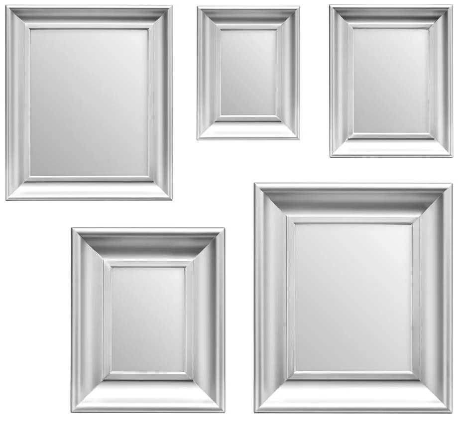 Nástenné zrkadlá v súprave 5 ks – Premier Housewares