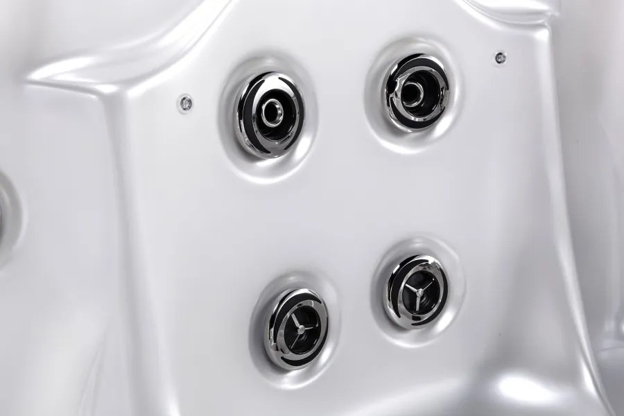 Akrylátová vírivka Perla Plus - vystavený model perleťová so šedou bočnicou