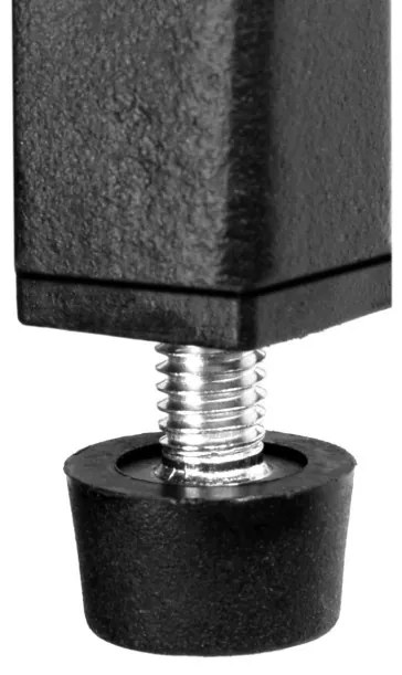 Stojan na kvety TORRE RUSTIC čierny 60 cm