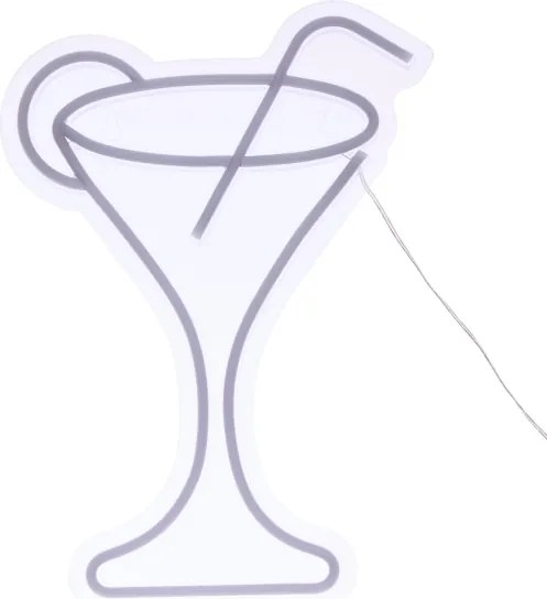 Atmosphera - LED neónová nástenná dekorácia COCTAIL LED/5V