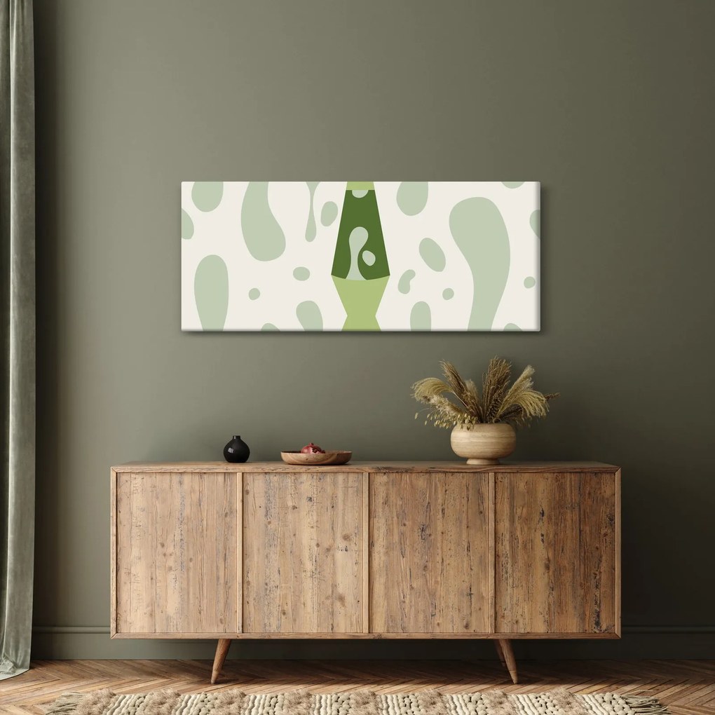 Obraz - Hippies, lávová lampa (120x50 cm)