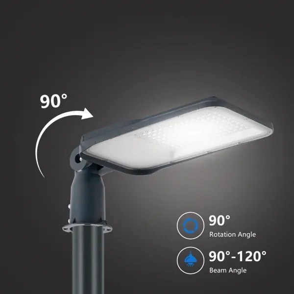 Brilagi-LED Vonkajšia lampa so stĺpom a kl. 3 m URBANLIGHT LED/100W/230V antracit IP65