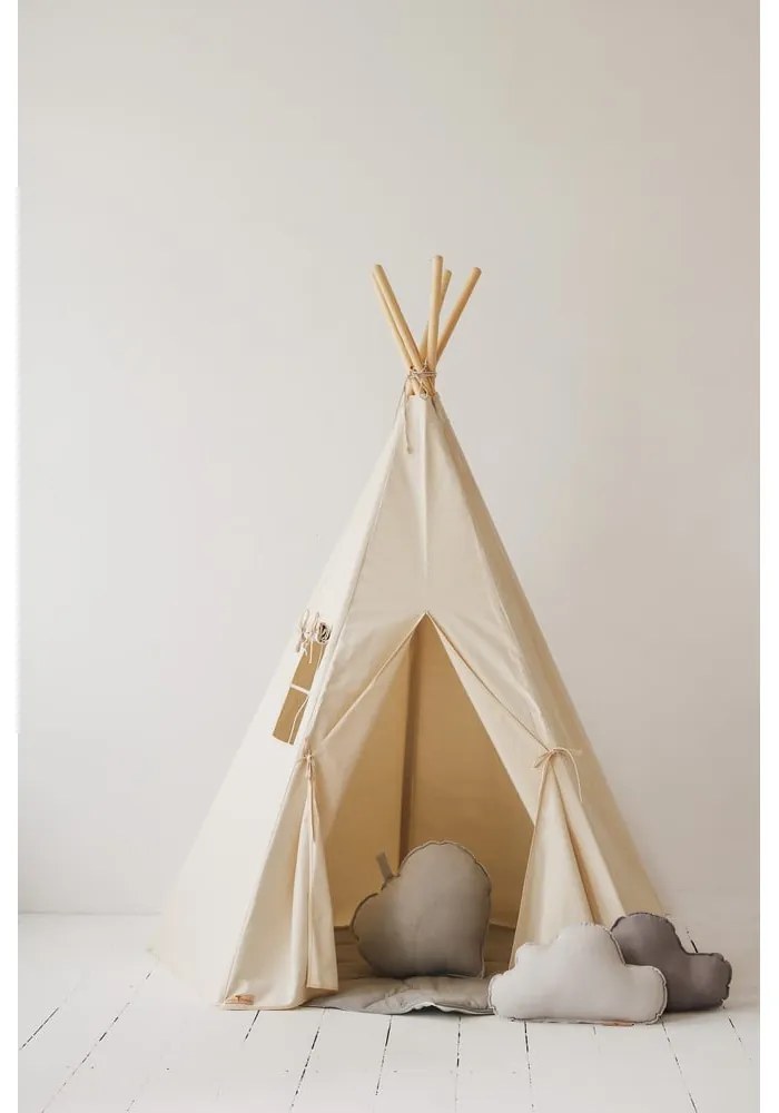 Detský stan teepee Beige - Moi Mili