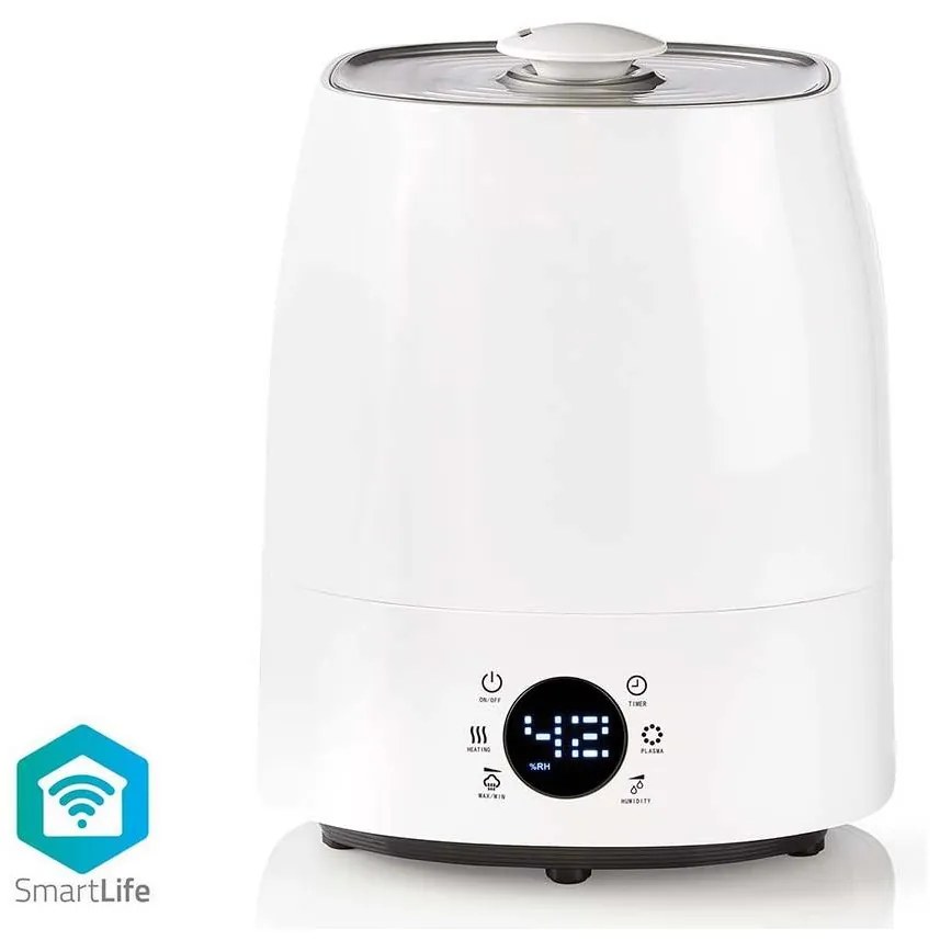 Nedis HUMI120CWT - Zvlhčovač vzduchu s LED displejom 5,5 l 110W/230V