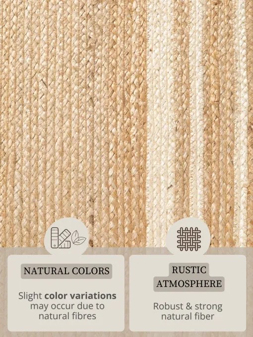 Koberec Hanse Home Looma prírodný / zlatý / slonia kosť