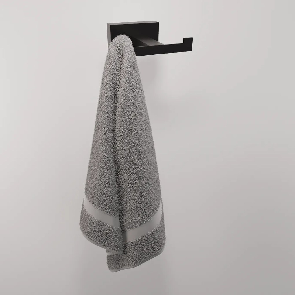 Rea Oste, 2-háčik na uterák, čierna matná, REA-88027