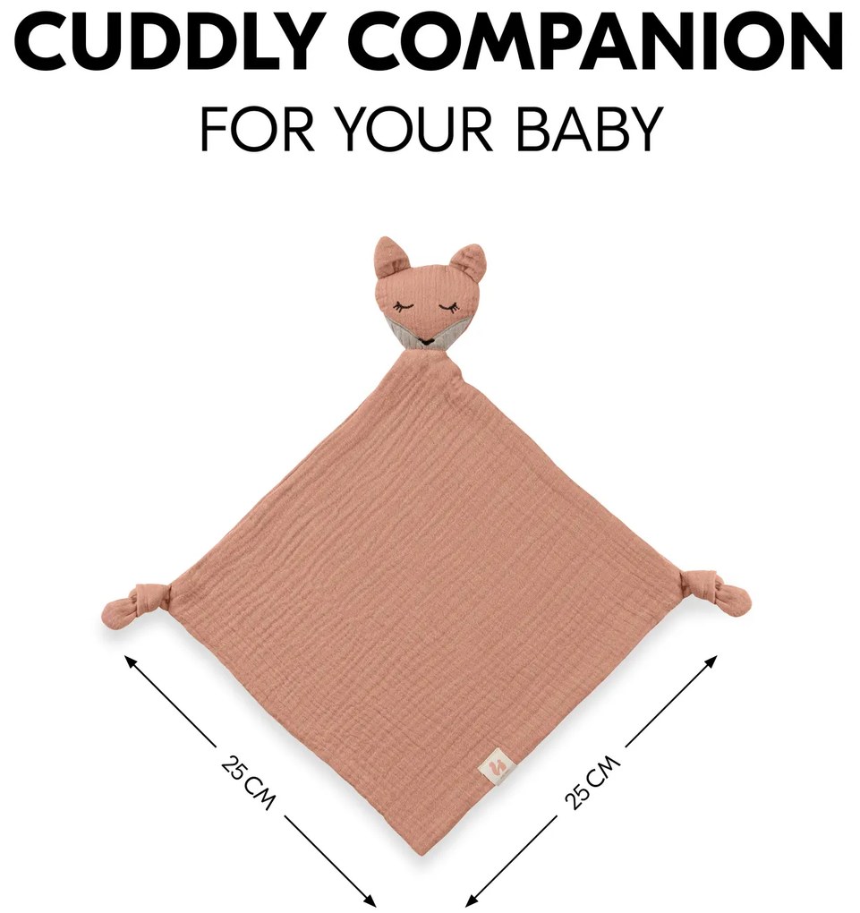 Hauck Prítulka CUDDLE N PLAY, fox cork