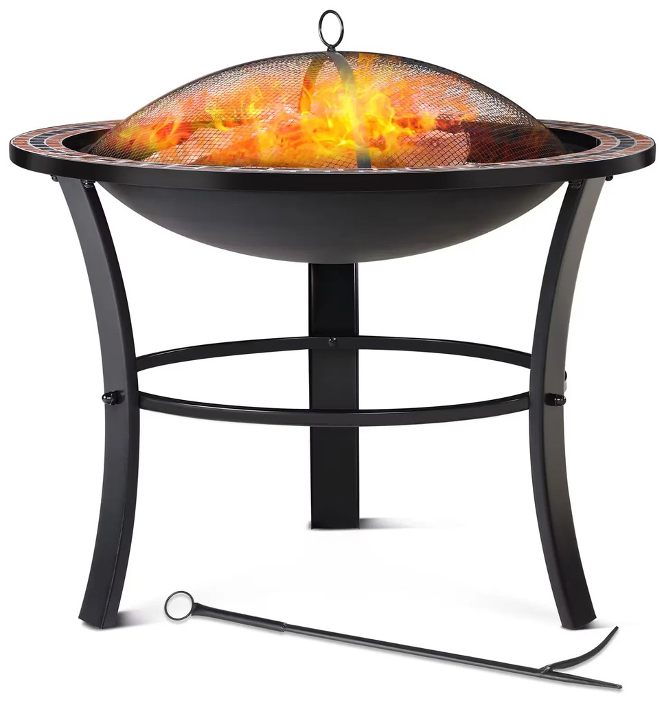 InternetovaZahrada Ohnisko Fuoco Ø76 cm - mozaika
