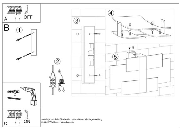 Sollux SL.0350 - Nástenné svietidlo CELIA 2xG9/40W/230V chróm/biela