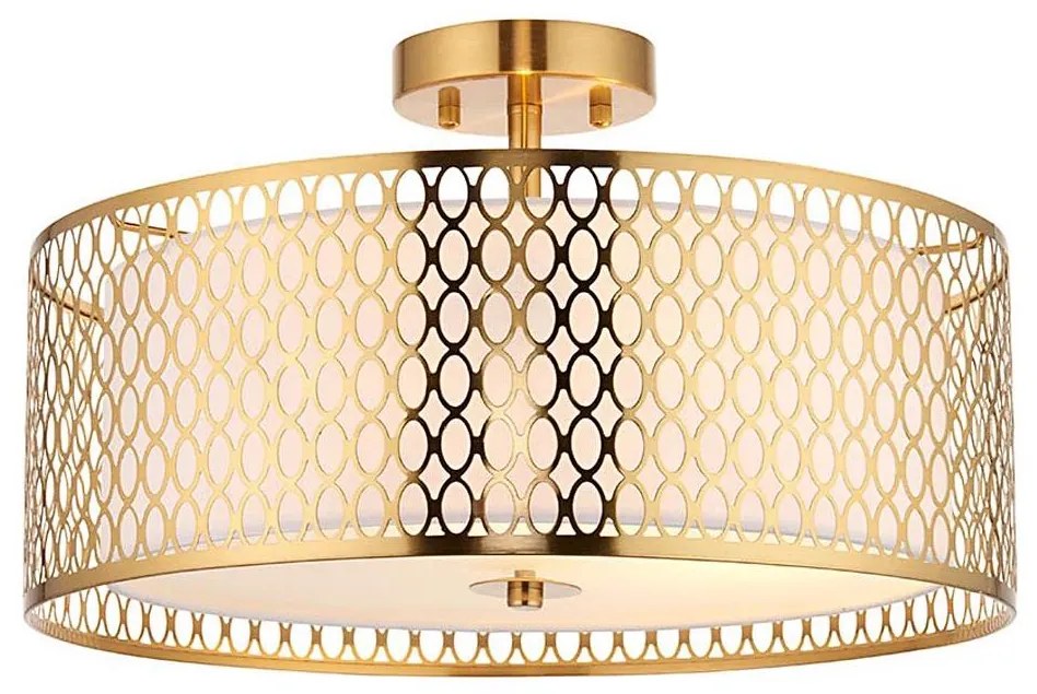 Endon 101568 - Prisadený luster CORDERO 3xE27/10W/230V zlatá