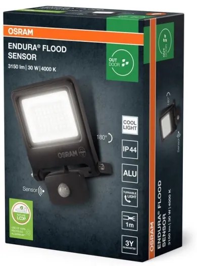 Osram - LED reflektor so senzorom ENDURA LED/30W/230V IP44