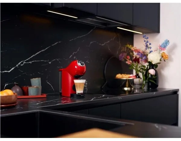 Krups - Kávovar na kapsule NESCAFÉ DOLCE GUSTO GENIO S PLUS 1500W červená