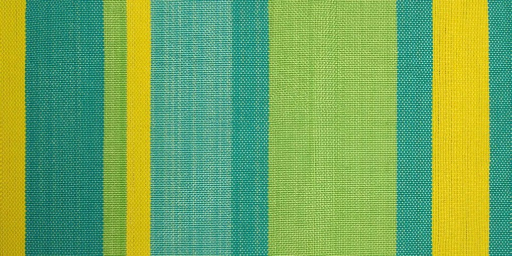 La Siesta Závesné hojdacie kreslo DOMINGO BASIC CARIBIC - lime, látka: 100% polypropylén / tyč: bambus / otočný čap: nerezová oceľ