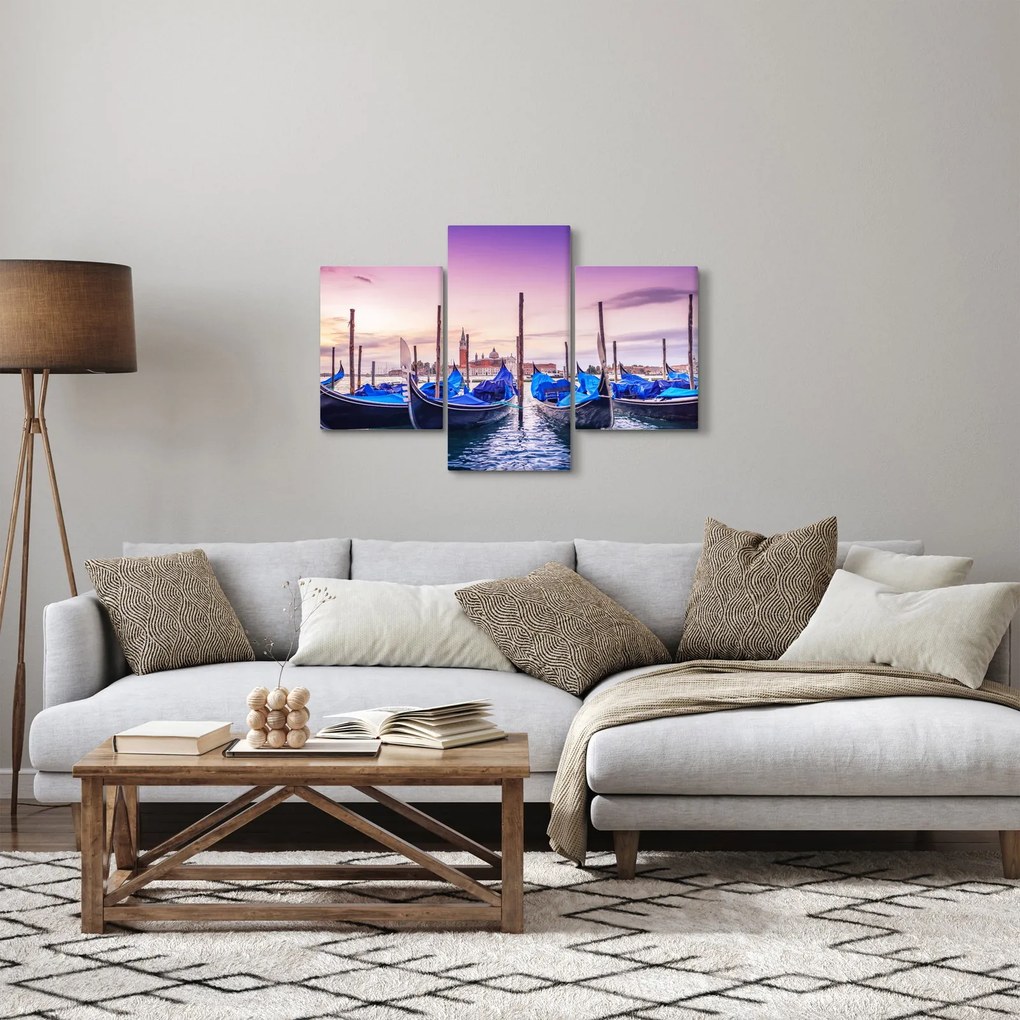 Obraz - Úsvit v Benátkach (90x60 cm)