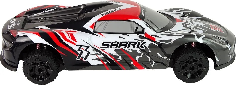 LEAN Toys Športové auto R/C 1:8 sivé biele