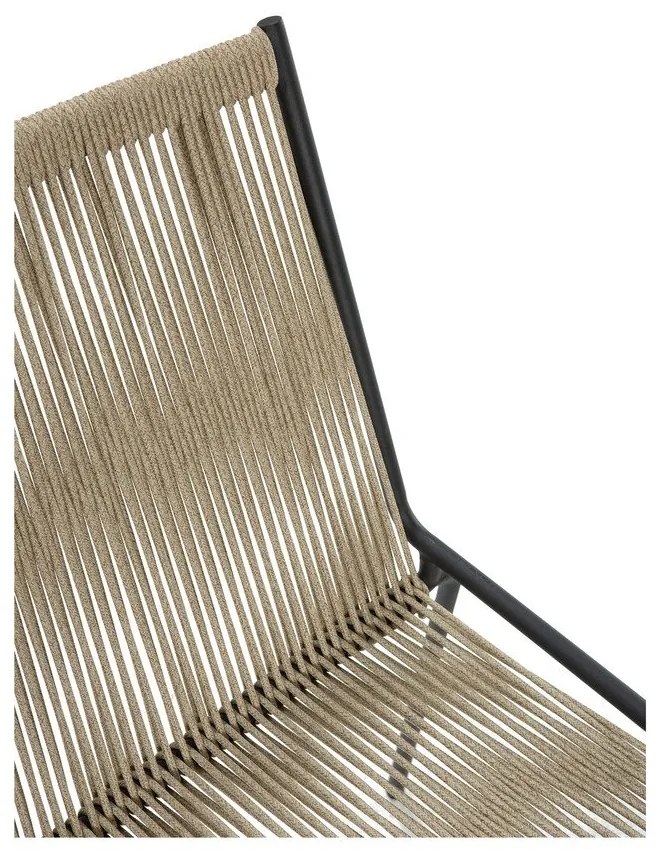 Béžové kovové stohovateľné jedálenské stoličky v súprave 2 ks Emily – Marckeric