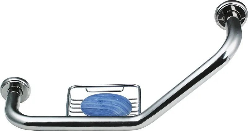 Sapho Sapho, Madlo s mydelničkou, 400x250x120mm, nerez lesk, XH520