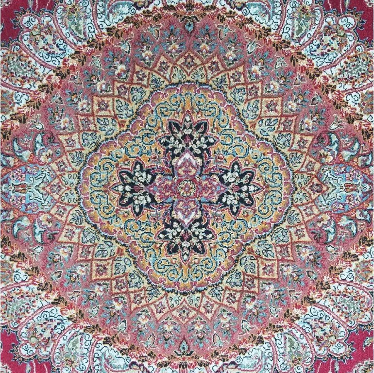 DY Prémiový koberec s exkluzívnym vzorom Pers 03 - červená Rozmer: 150x230 cm