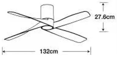 Lucci air 213350 - LED Stmievateľný ventilátor RIVIERA 1xGX53/12W/230V biela + DO