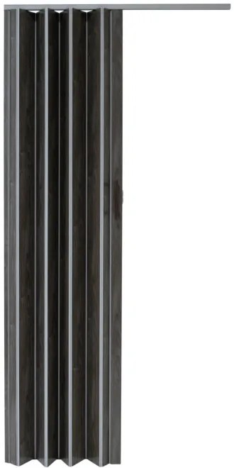 Skladacie dvere 001P grafitový dub matný 90 cm