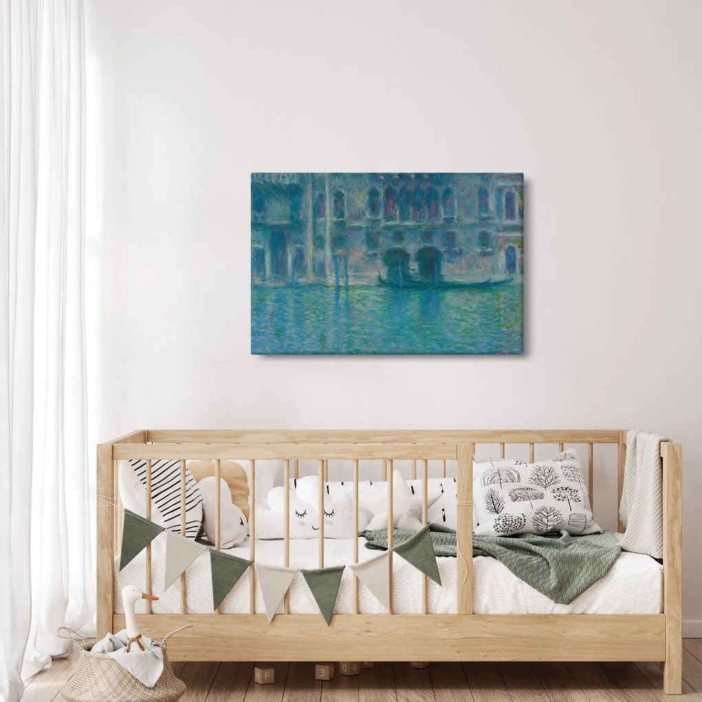 Obraz - Claude Monet, Palazzo da Mula, Venice, reprodukcia (90x60 cm)