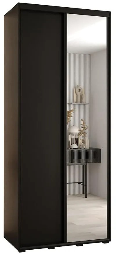 Skriňa 45 Canaris 3 140 čierna/čierna