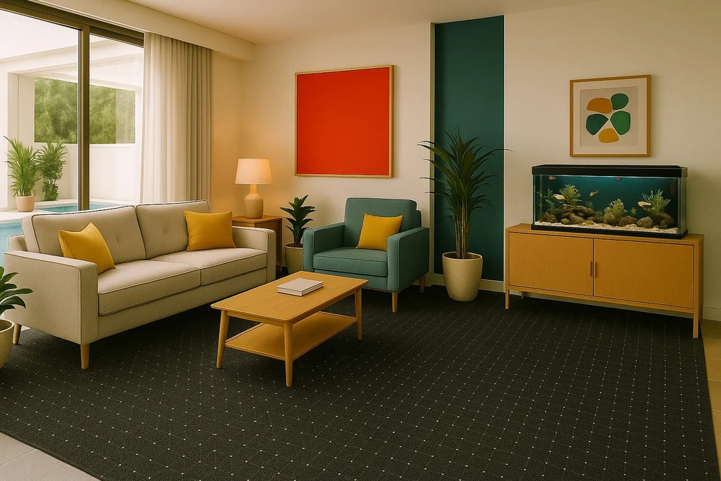 Condor Carpets, Koberec metráž Udinese antracitový - neúčtujeme odrezky z role, na mieru, šíře 4m,na mieru, neúčtujeme odrezky, čierna, filc, chodba / predsieň