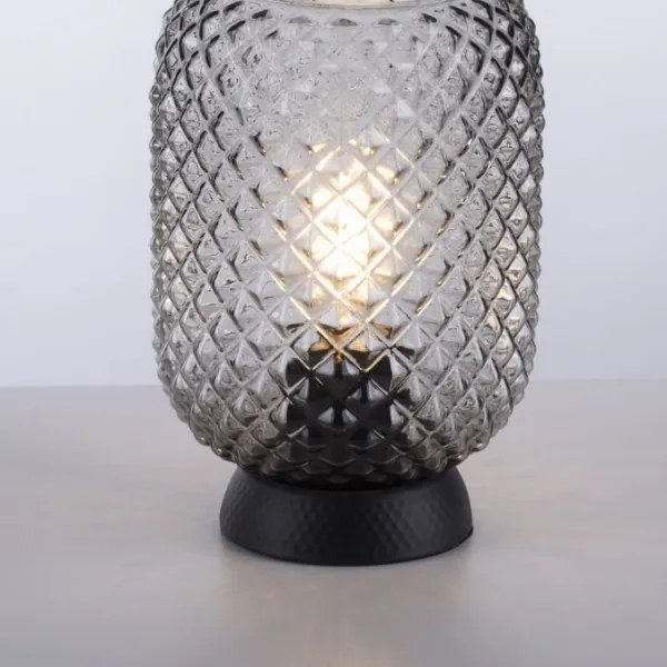 JUST LIGHT. 14906-18 - Stolná lampa REISHI 1xE27/40W/230V čierna