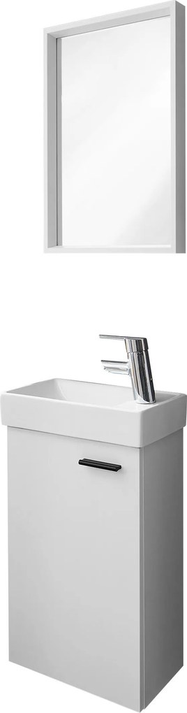 XXXLutz HOSŤOVSKÁ KÚPEĽŇA, biela, 40 cm home24 - Online Only kúpeľne - 001279013001