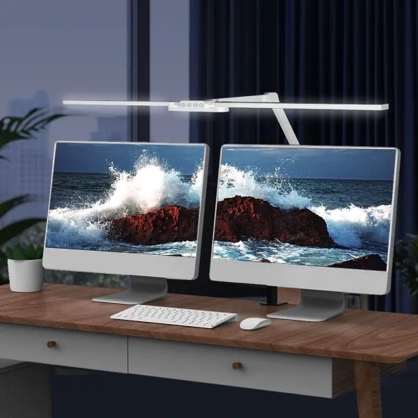 Brilagi - LED Stmievateľná dotyková stolná lampa VARIO LED/24W/230V 3000-6500K biela