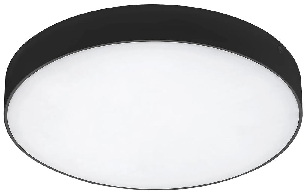 RABALUX LED vonkajšie stropné svietidlo TARTU, 18W, teplá biela-studená biela, 17,5cm, čierna