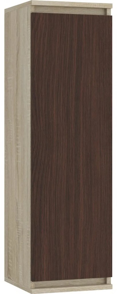 Vitrína CLP W 30 cm sonoma/wenge